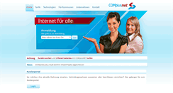 Desktop Screenshot of complusnet.de